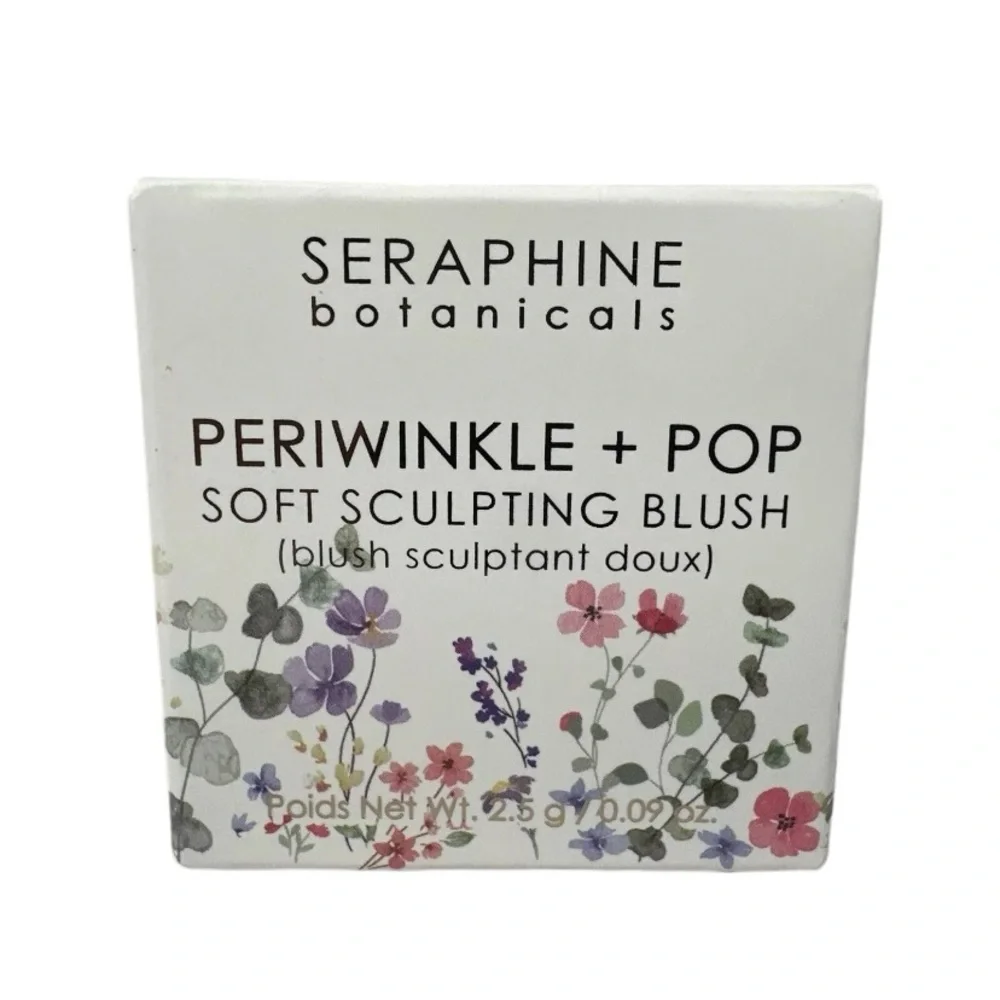 💎 SERAPHINE botanicals Periwinkle + Pop - Soft Sculpting Blush Shade Seashell